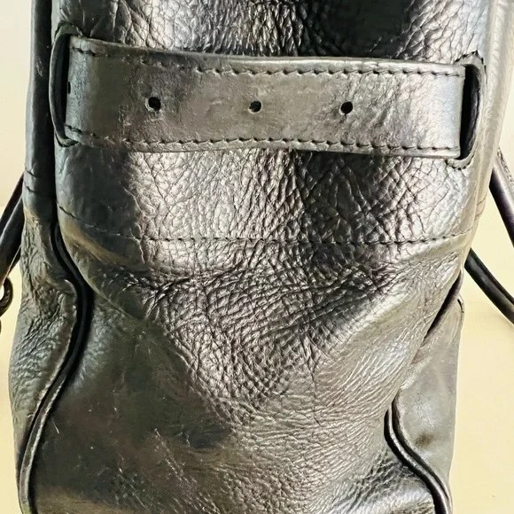 Mulberry Bayswater large, black leather pepped bag. Good condition. - Picture 8 of 8